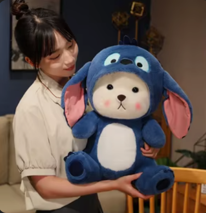 TIERNO OSITO DISFRAZADO DE STITCH 💝+ OBSEQUIO POR TU COMPRA