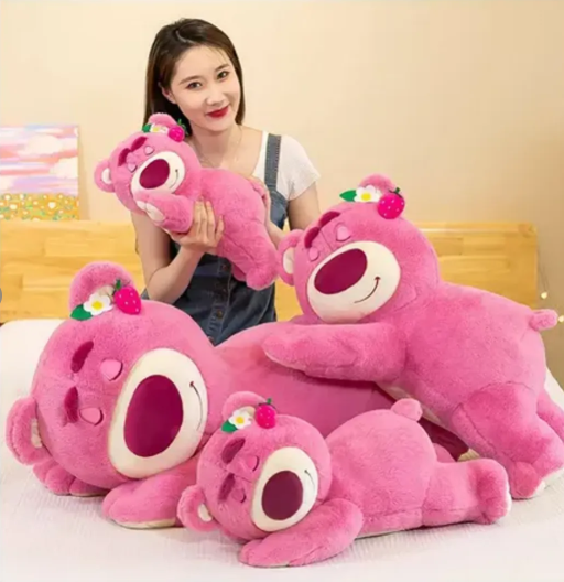 LOTSO DORMILÓN 🩷🍓+ TARJETA DE DEDICATORIA Y OBSEQUIO POR TU COMPRA 🥳