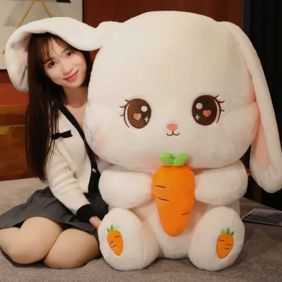CONEJITO KAWAII 🥕🥰 + TARJETA DE DEDICATORIA Y OBSEQUIO POR TU COMPRA