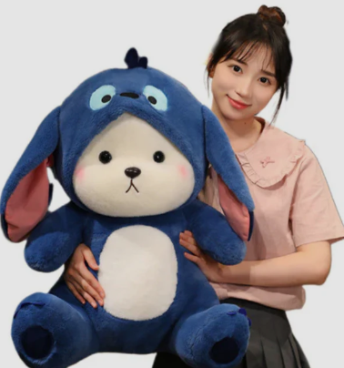 TIERNO OSITO DISFRAZADO DE STITCH 💝+ OBSEQUIO POR TU COMPRA