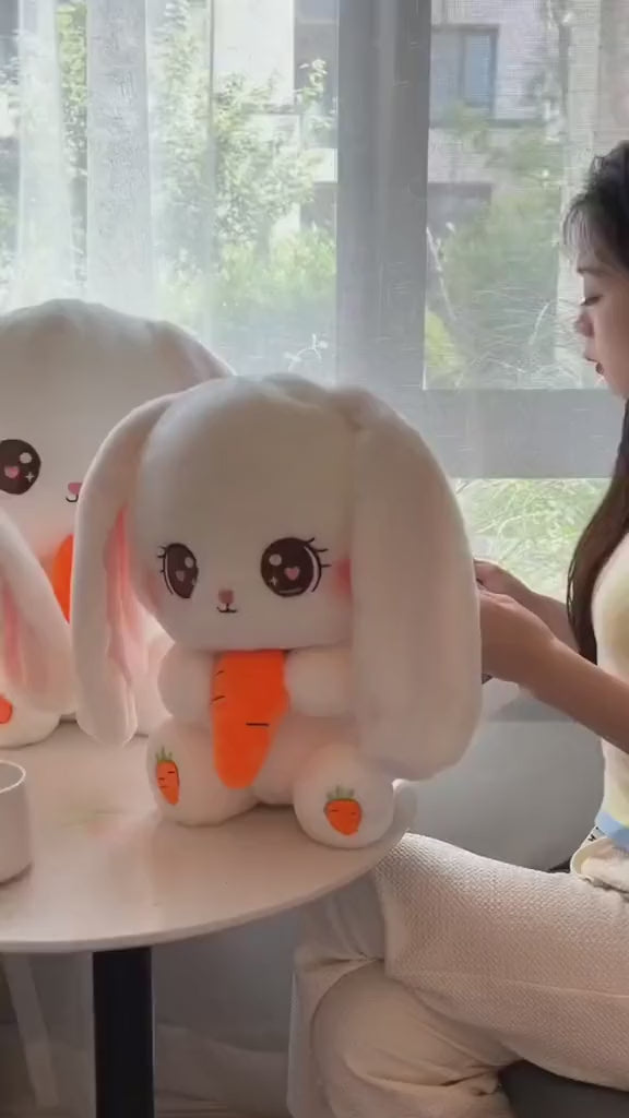 CONEJITO KAWAII 🥕🥰 + TARJETA DE DEDICATORIA Y OBSEQUIO POR TU COMPRA